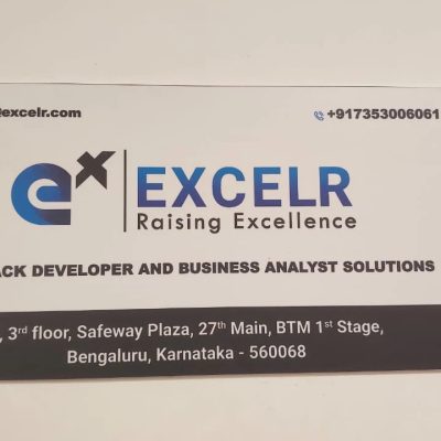 ExcelR – Full Stack Developer And Business Analyst Course in Bangalore
