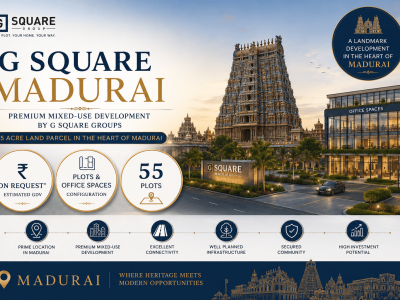 G Square Madurai Premium Plots Designed for Tomorrow