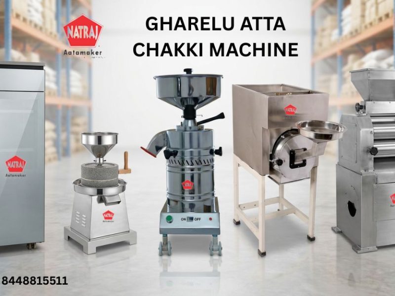 Gharelu Atta Chakki Machine – Fresh Flour at Home