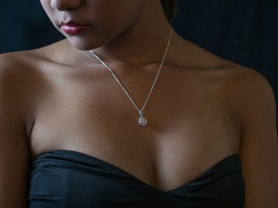 Timeless Halo Diamond Necklace for Special Moments