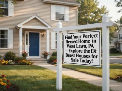Find Your Perfect Home in West Lawn, PA — Explore the Best Houses for Sale Today!