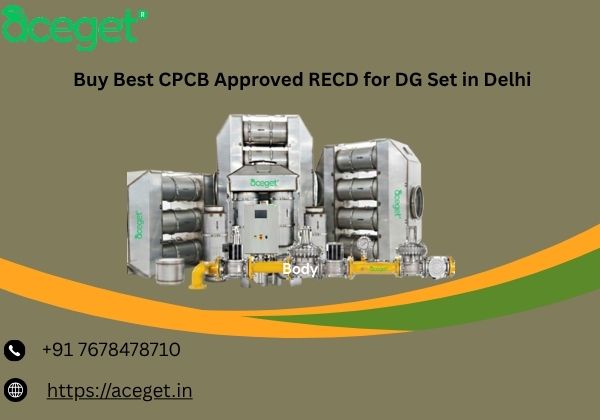Buy Best CPCB Approved RECD for DG Set in Delhi