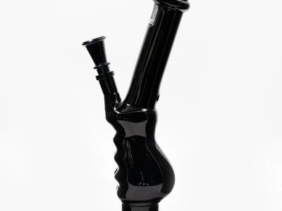 Fisty Glass Bong Black - The Bong Shop