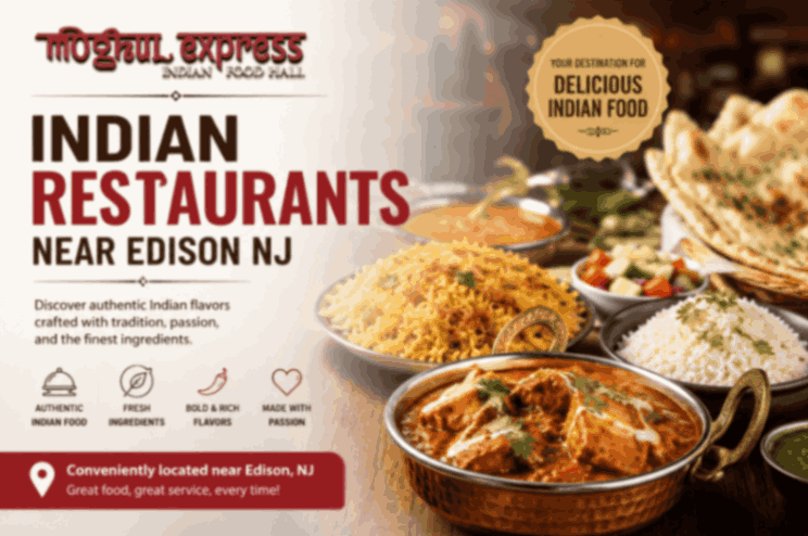 Looking for Indian Restaurants in Edison? Visit Moghul Express