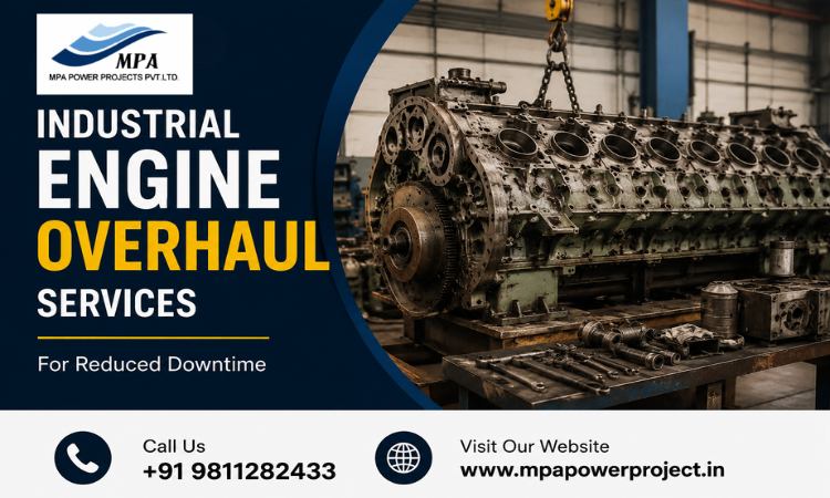 Industrial Engine Overhaul Services for Reduced Downtime