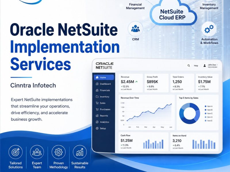 Oracle NetSuite Implementation Services by Cinntra