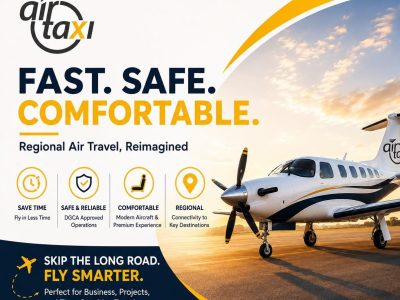 Efficient Air Travel Solutions Across India | Fly Air Taxi