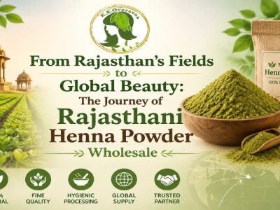 From Rajasthan’s Fields to Global Beauty: The Journey of Rajasthani Henna Powder Wholesale
