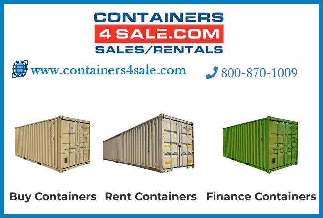Commercial storage shipping container rentals in Michigan
