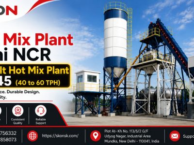 Asphalt Hot Mix Plant DM 45 (40 to 60 TPH)