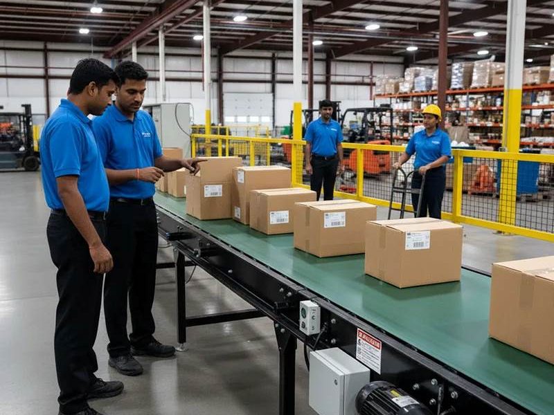 Truck Loading Conveyor Solutions for Warehouses and Logistics Operations
