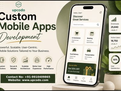 Custom Mobile Apps Development- UpCodo Digital