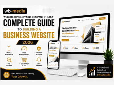 Professional Website Development Company in India wb media