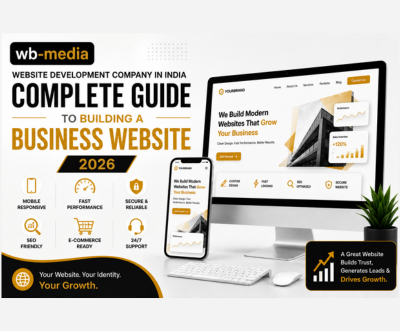 Professional Website Development Company in India wb media