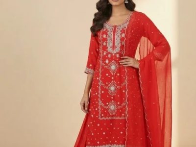 chinon fabric suit