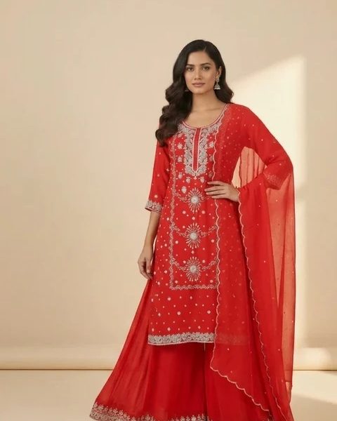 chinon fabric suit