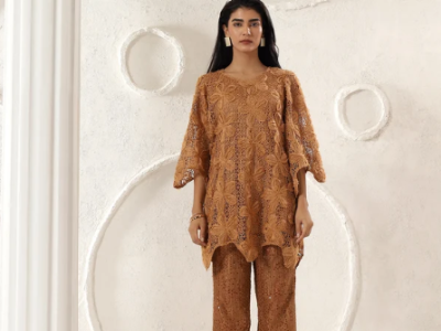Cutwork coord set