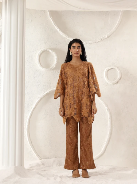 Cutwork coord set