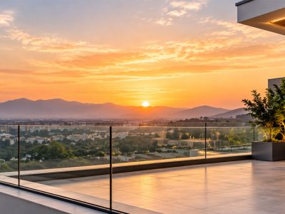 10 Roof Railing Ideas with Aluminium Railings for a Modern Home