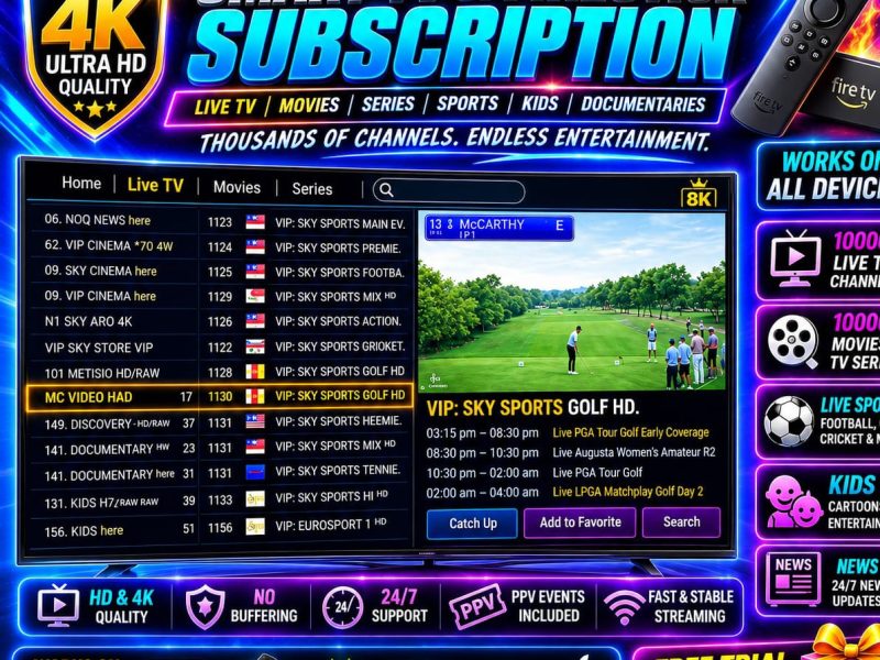 Fully loaded sticks & Smart tvs best 4K sub here