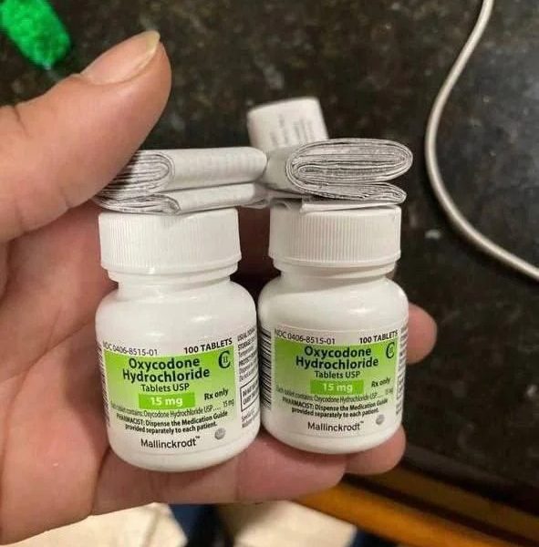 Oxycodone for pain relief