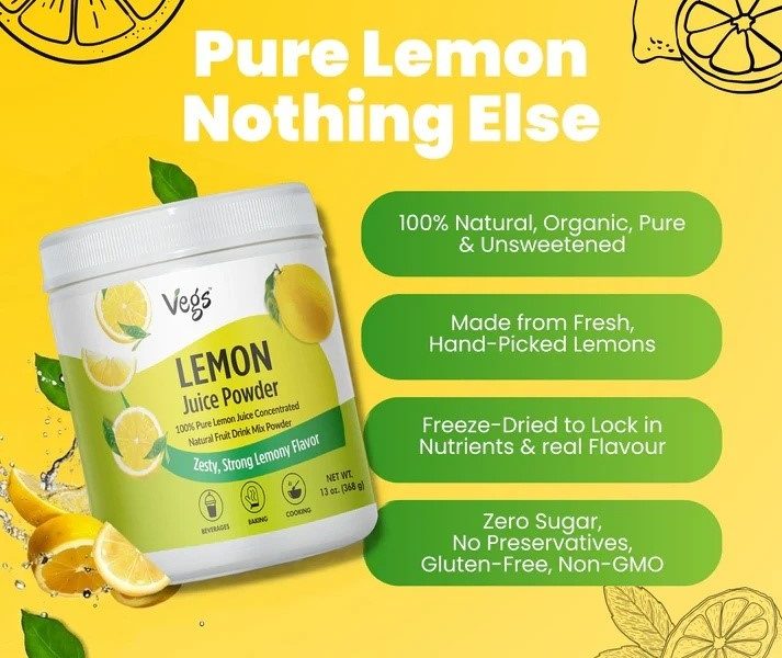 Grab Lemon Juice Powder Today – Get 20% OFF + Free Shipping Over $50