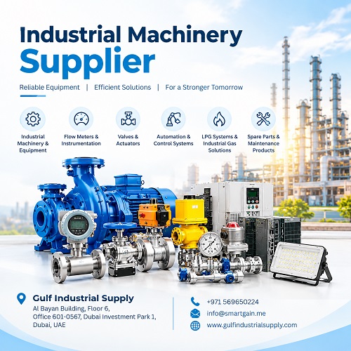 Industrial Machinery Supplier in UAE – Gulf Industrial Supply