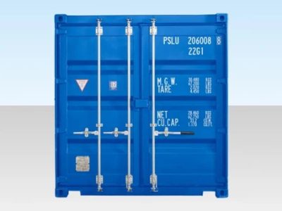 20ft Self Storage Container Blue for Sale