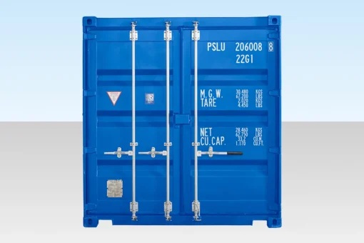 20ft Self Storage Container Blue for Sale