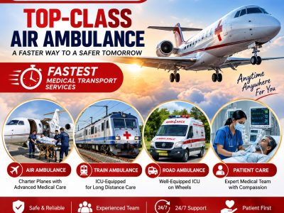 Panchmukhi Air Ambulance in Kolkata - Reliable Emergency Mobility
