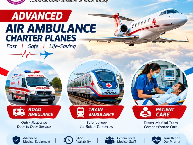 Panchmukhi Air Ambulance Cost from Patna – budgeted support available 24/7