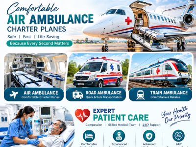 Panchmukhi Hi Tech Air Ambulance in Bangalore- Postoperative Patient Transfers
