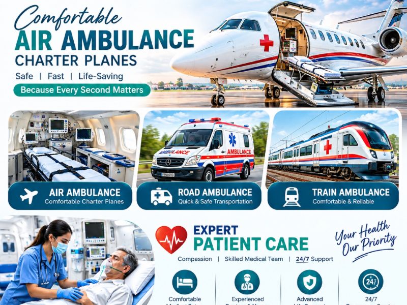 Panchmukhi Hi Tech Air Ambulance in Bangalore- Postoperative Patient Transfers