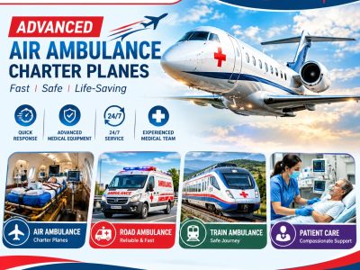 Panchmukhi Emergency Air Ambulance in Guwahati - Emergency Care Onboard