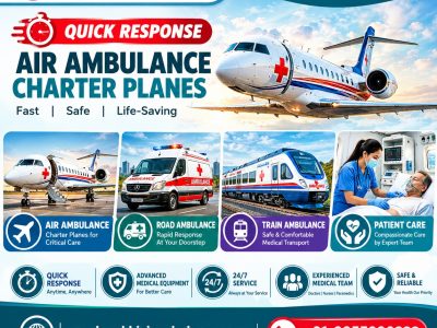 Panchmukhi Emergency Air Ambulance in Delhi - ICU environment and comfort