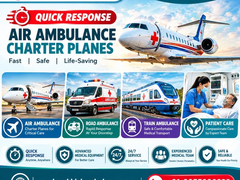 Panchmukhi Emergency Air Ambulance in Delhi - ICU environment and comfort