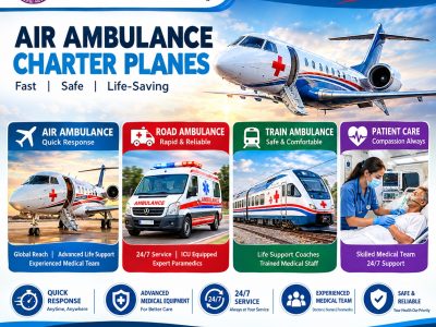 Panchmukhi Air Ambulance from Hyderabad- a companion for your convenience