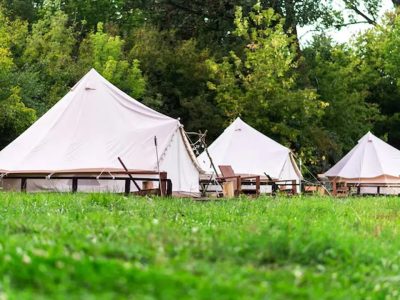 Stylish Tensile Canopies for Outdoor Areas