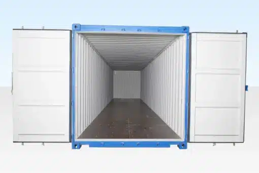 40ft Shipping Container Blue RAL 5013 for Sale