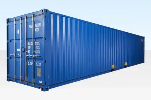 40ft Shipping Container Blue RAL 5013 for Sale