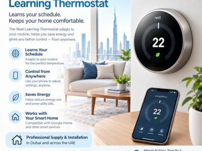 Nest Learning Thermostat in Dubai – Smartgain