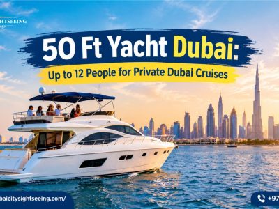 50 Ft Yacht Dubai: Up to 12 People for Private Dubai Cruises