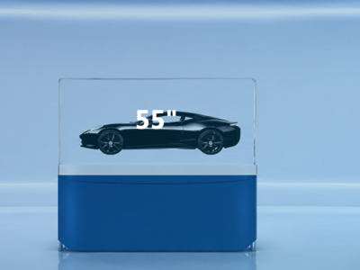 55” Transparent OLED Display – Redefine Digital Experiences