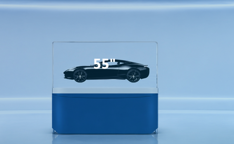 55” Transparent OLED Display – Redefine Digital Experiences