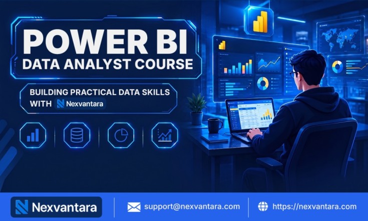 Power BI Data Analyst Course: Building Practical Data Skills with Nexvantara