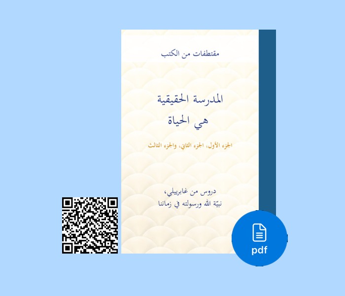 المدرسة الحقيقية هي الحياة – PDF