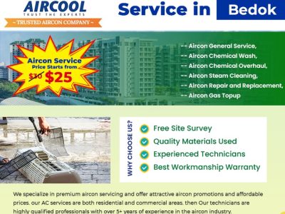 Aircon service in Bedok