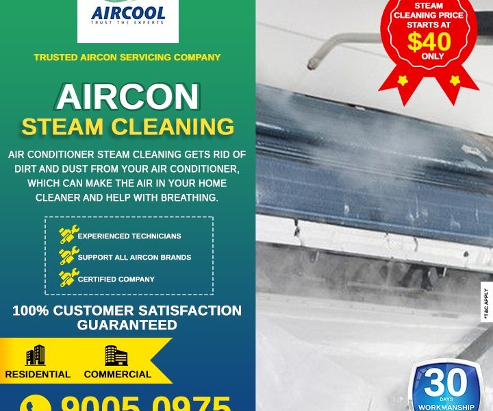 Aircon Steam Cleaning