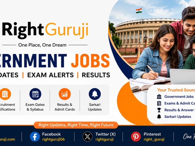 Latest Govt Jobs: Find Suitable Openings Without the Confusion – RightGuruji