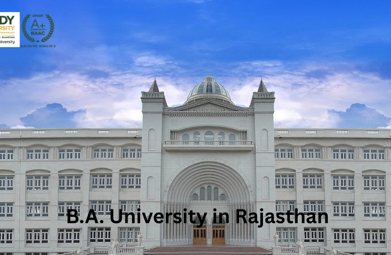Build Your Future at a Leading B.A. University in Rajasthan